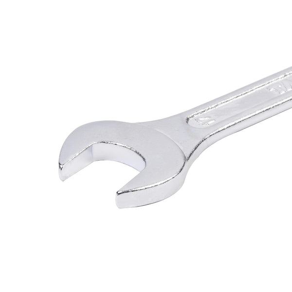 TATA Chrome Finished Double Open Ended Spanner | Professional Double Open Jaw Spanner | Metric Wrench