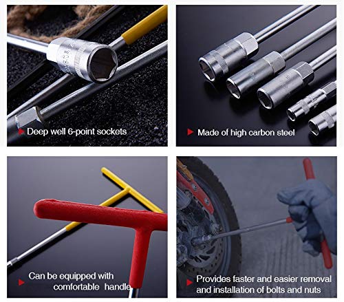TATA T Socket Spanner | T Handle Socket Wrench | Professional Nut Driver Tool