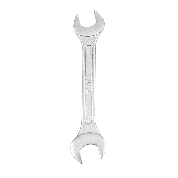 TATA Chrome Finished Double Open Ended Spanner | Professional Double Open Jaw Spanner | Metric Wrench