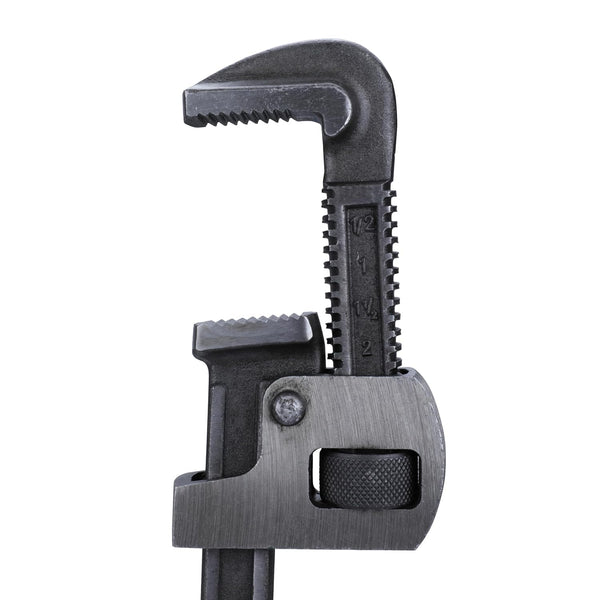 Taparia 18 Inch / 450mm Adjustable Pipe Wrench 1275 | Suitable for Pipe Dia. 25-52mm