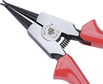Taparia External Circlip Plier Straight Nose 1443-7C | 195mm Professional Snap Ring Tool