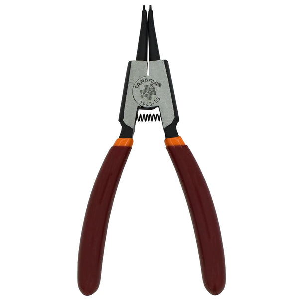 Taparia External Straight Nose Circlip Pliers 1443-5S | 125mm Professional Circlip Plier