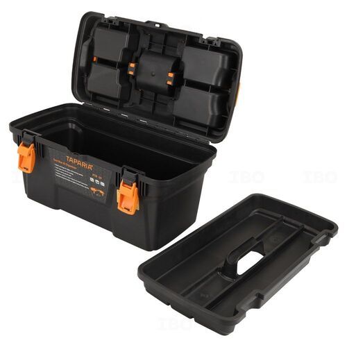 Taparia PTB19 19Inch Plastic Tool Box with Organizer | Tools Safety Box, Easy Carriage Bag