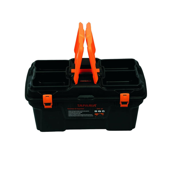 Taparia PTB22 22Inch Plastic Tool Box with Organizer | Tools Safety Box, Easy Carriage Bag