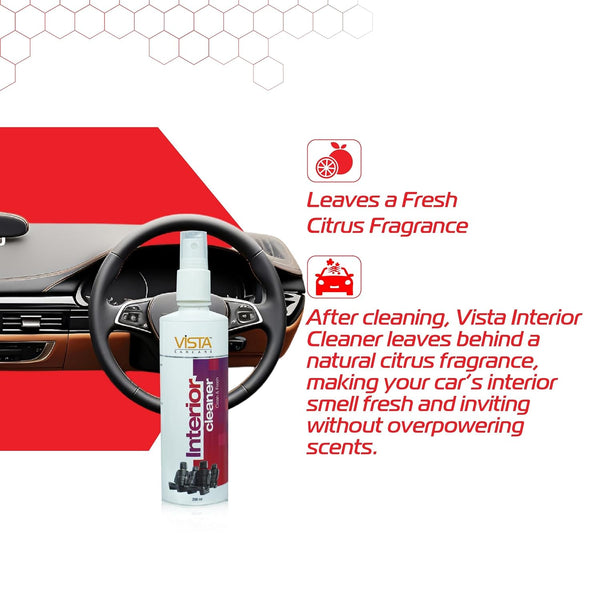 Vista, Vista Interior Cleaner, 250ml Interior Cleaner, Car Interior Cleaner, Automotive Interior Cleaner, Car Dashboard Cleaner, Dashboard Cleaning Spray, Car Plastic Cleaner, Interior Plastic Cleaner, Vinyl Cleaner, Door Panel Cleaner, Car Cabin Cleaner, Car Detailing Cleaner, Vehicle Interior Cleaner, Automotive Cleaning Product, Car Care Product, Car Interior Detailing, Dashboard Cleaning, Interior Trim Cleaner, Car Cleaning Solution, Professional Car Detailing, Car Wash Products, Vehicle Care Products
