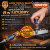 WADFOW 8-in-1 Stubby Ratchet Screwdriver Set - WSS8608