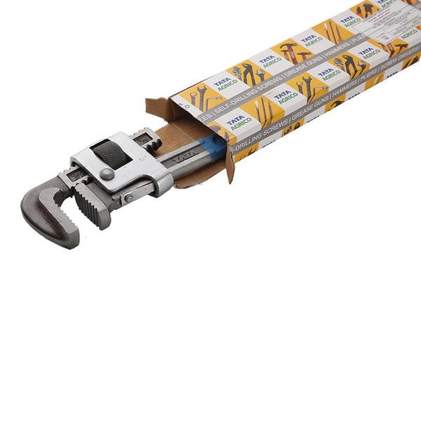 TATA WRSI03 Stillson Pipe Wrench 12 Inch / 300mm | Heavy Duty Adjustable Pipe Wrench