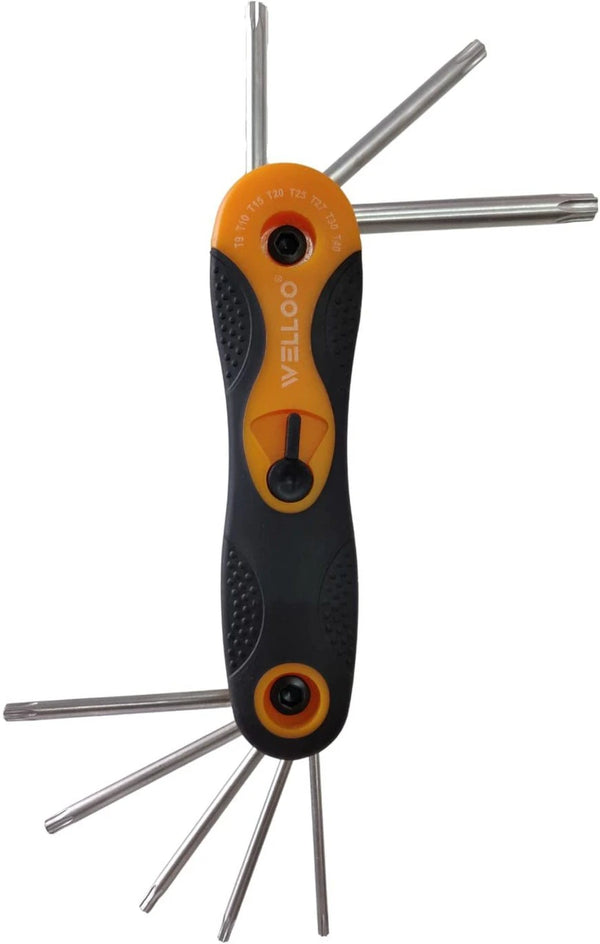 Welloo HKF2008 8Pcs Hex Key Set | 8 Different Sizes of Torque Repair Tool Set