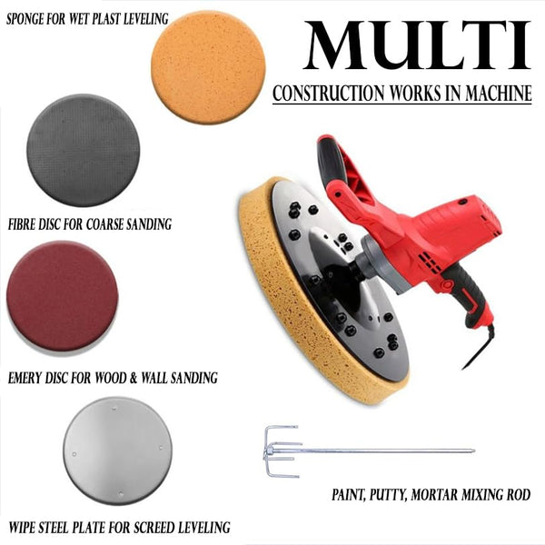 Xlnt, Xlnt XTWWS9, XTWWS9, Wet Wall Sander, Wall Sander, Plaster Wall Sander, Wall Smoothing Machine, Wall Levelling Machine, 1000W Wall Sander, Concrete Sander, Plaster Smoothing Machine, Drywall Sander, Wet Sander, Construction Sander, Wall Finishing Machine, Plaster Finishing Tool, Concrete Finishing Machine, Surface Levelling Machine, Surface Preparation Tool, Construction Power Tool, Painting Preparation Tool, Mortar Mixing Machine, Plaster Mixing Machine, Grout Mixing Tool, Variable Speed Wall Sander,
