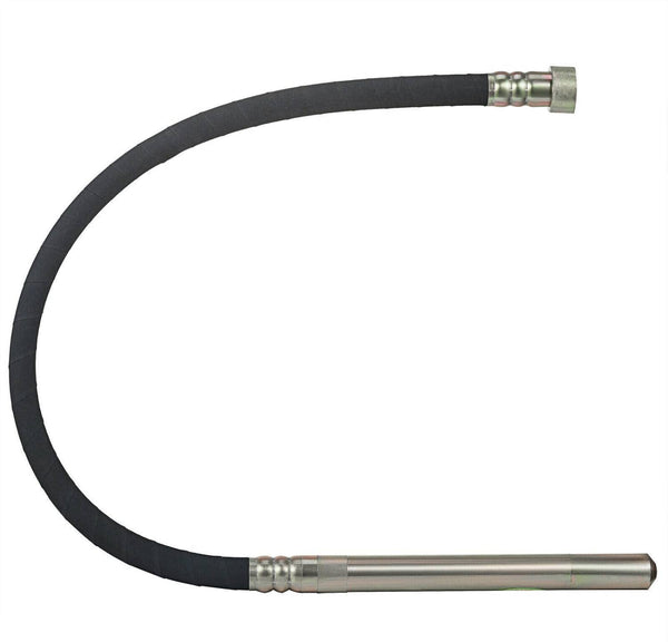 Dongcheng ZN35 × 1.5m Heavy Duty Concrete Vibrator Needle Only, 35mm Diameter Concrete Compaction Needle for Construction Applications