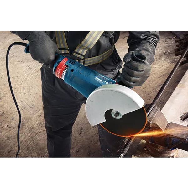 BOSCH ANGLE GRINDER GWS 24-180 JZ 2400W WITH CYCLON TECH DUST PROTECTION SYSTEM