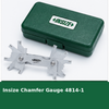 Insize Chamfer Gauge 4814-1 | Precision Angle & Chamfer Measuring Tool