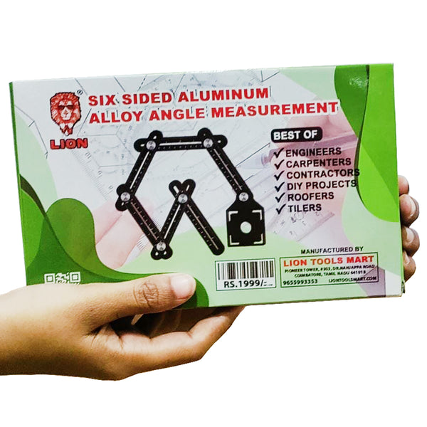 LION MULTIFUNCTIONAL ANGLE MEASURING RULER