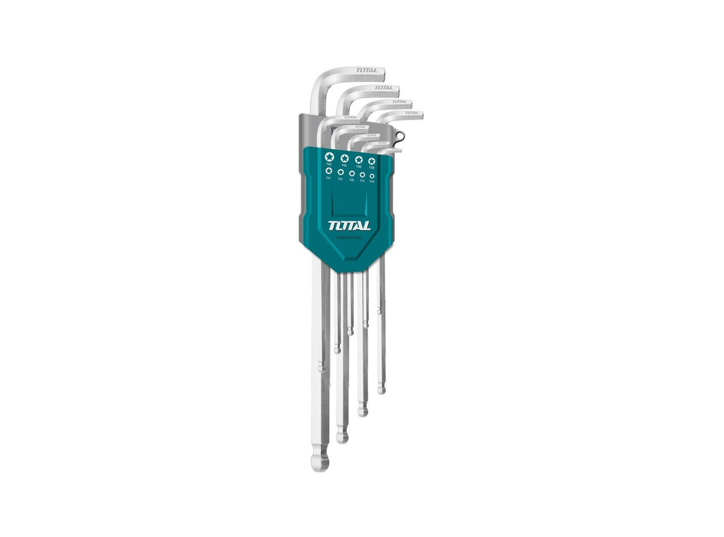BUY TOTAL 9PC TORX KEY SET LONG THT106391 | BEST PRICE | Lion