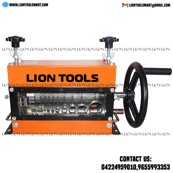 LION MAKE MULTI BLADE WIRE STRIPPING MACHINE (MANUAL)