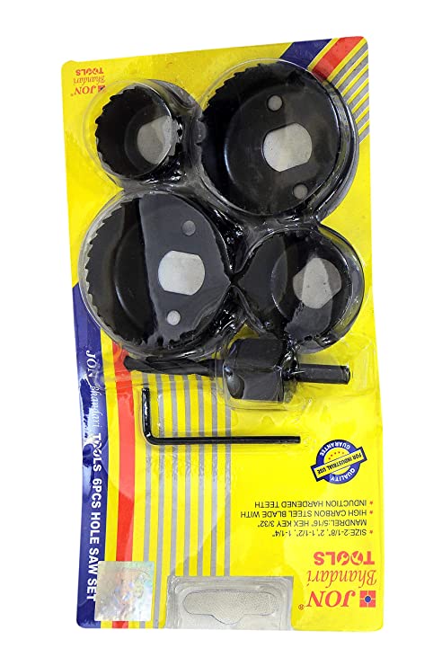 JON BHANDARI 6PC HOLESAW SET