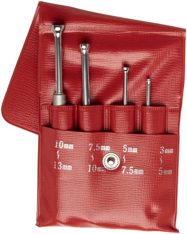 MITUTOYO 154-902, 3MM TO 13MM, 4 PIECE SMALL HOLE GAGE SET