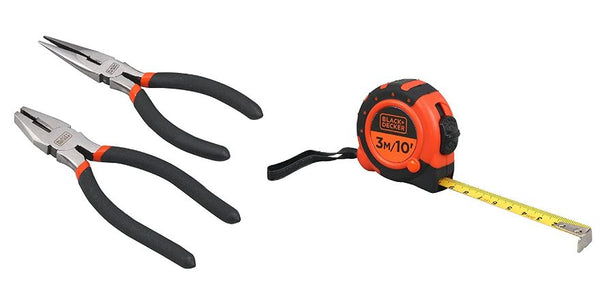 BLACK AND DECKER 108PCS HAND TOOLS SET BMT108C