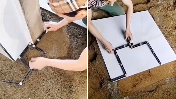 LION MULTIFUNCTIONAL ANGLE MEASURING RULER