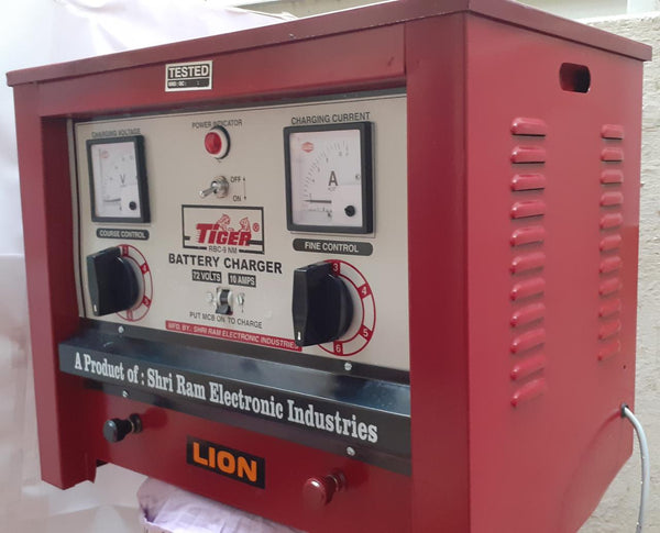 TIGER BATTERY CHARGER 72V 10AMPS HALF WAVE