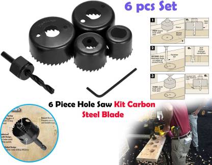 JON BHANDARI 6PC HOLESAW SET