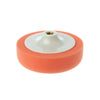 Metro Sponge Polishing Pad 4 Inch Orange Plain | Medium Cut Buffing Pad for Car & Metal Polishing
