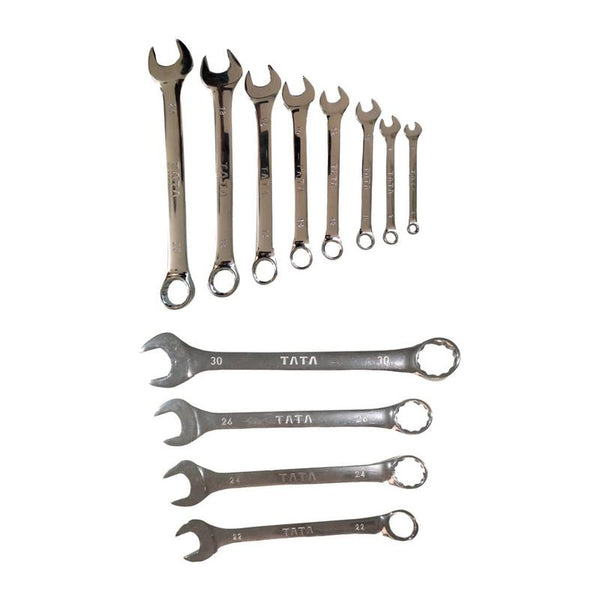 TATA SPC014 COMBI SPANNER SET 12 PCS tata tata tools, tata tools kits, tata tools sets, tata tools price in india, tata hand tools, buy best online tata tolls, tata online price.