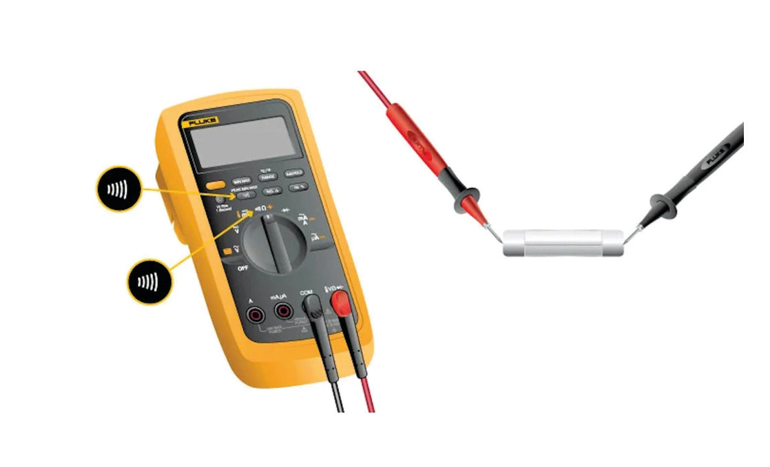 Digital multimeter continuity test