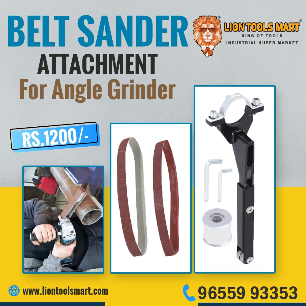 Unlock Versatility: Belt Sander Attachment for Angle Grinder