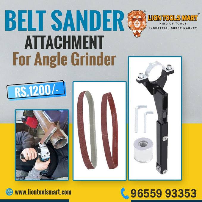 Unlock Versatility: Belt Sander Attachment for Angle Grinder