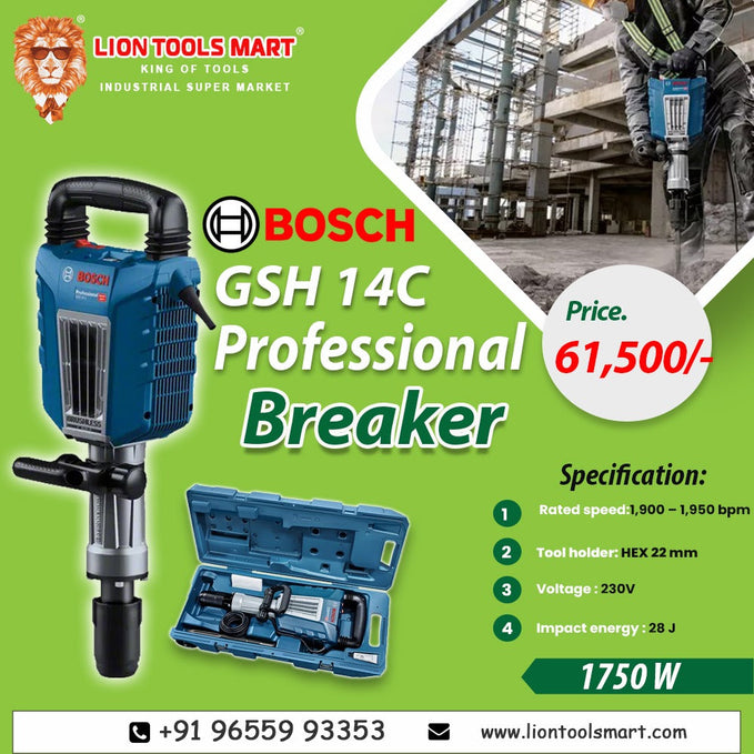 Demolition Made Easy: Bosch GSH14C Professional Breaker