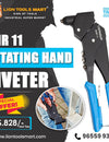 Efficient Riveting Made Easy: RHR 11 Rotating Hand Riveter