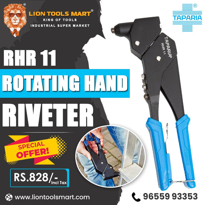 Efficient Riveting Made Easy: RHR 11 Rotating Hand Riveter