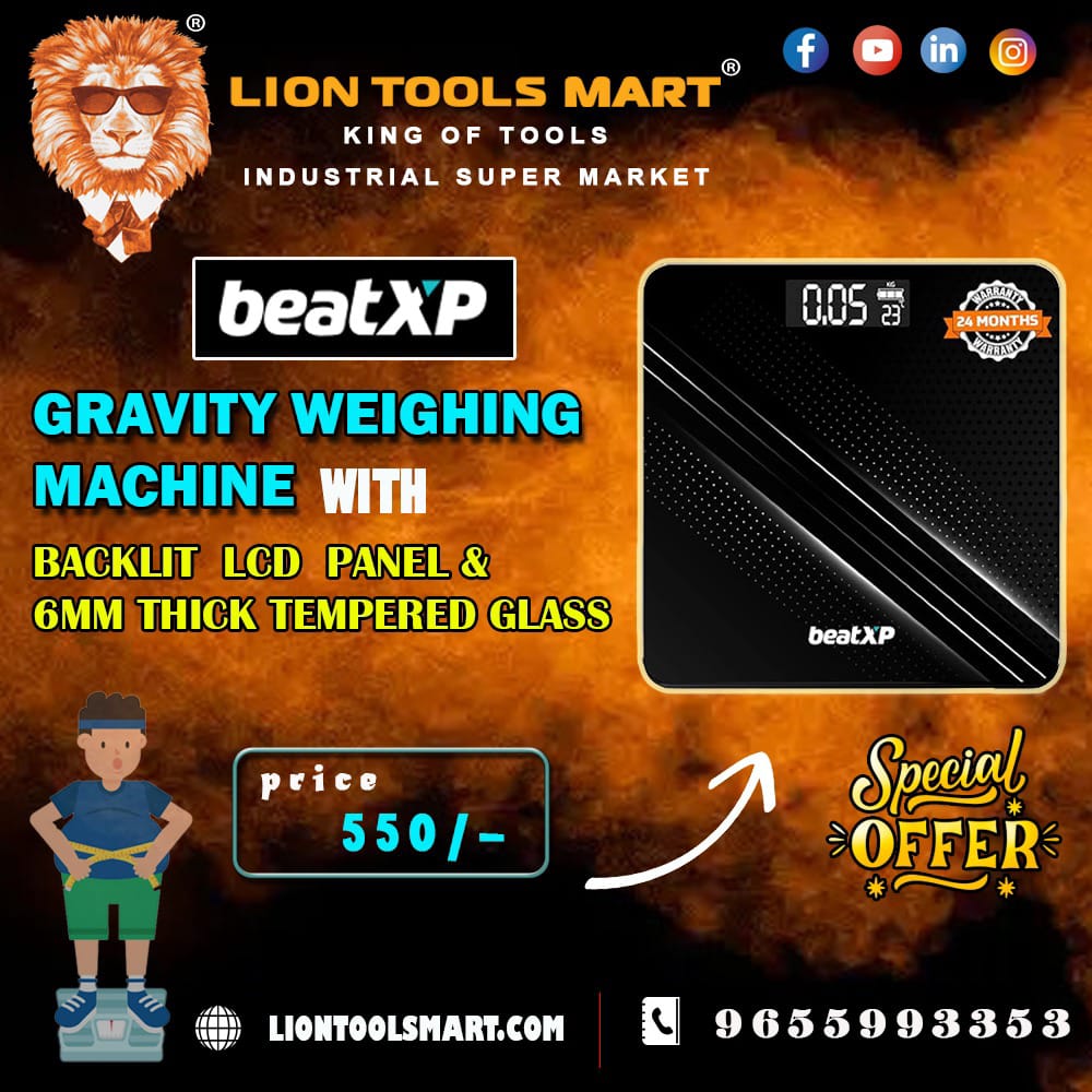 BeatXP Gravity Weighing Machine Review: Accurate and Efficient Weighing Solution