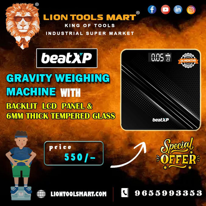 BeatXP Gravity Weighing Machine Review: Accurate and Efficient Weighing Solution
