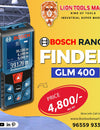Bosch GLM 400 Laser Distance Measurer: A Precise Tool for Accurate Measurements