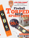 Fireball Torpedo Spirit Level 9-Inch: A Compact and Reliable Tool for Accurate Measurements