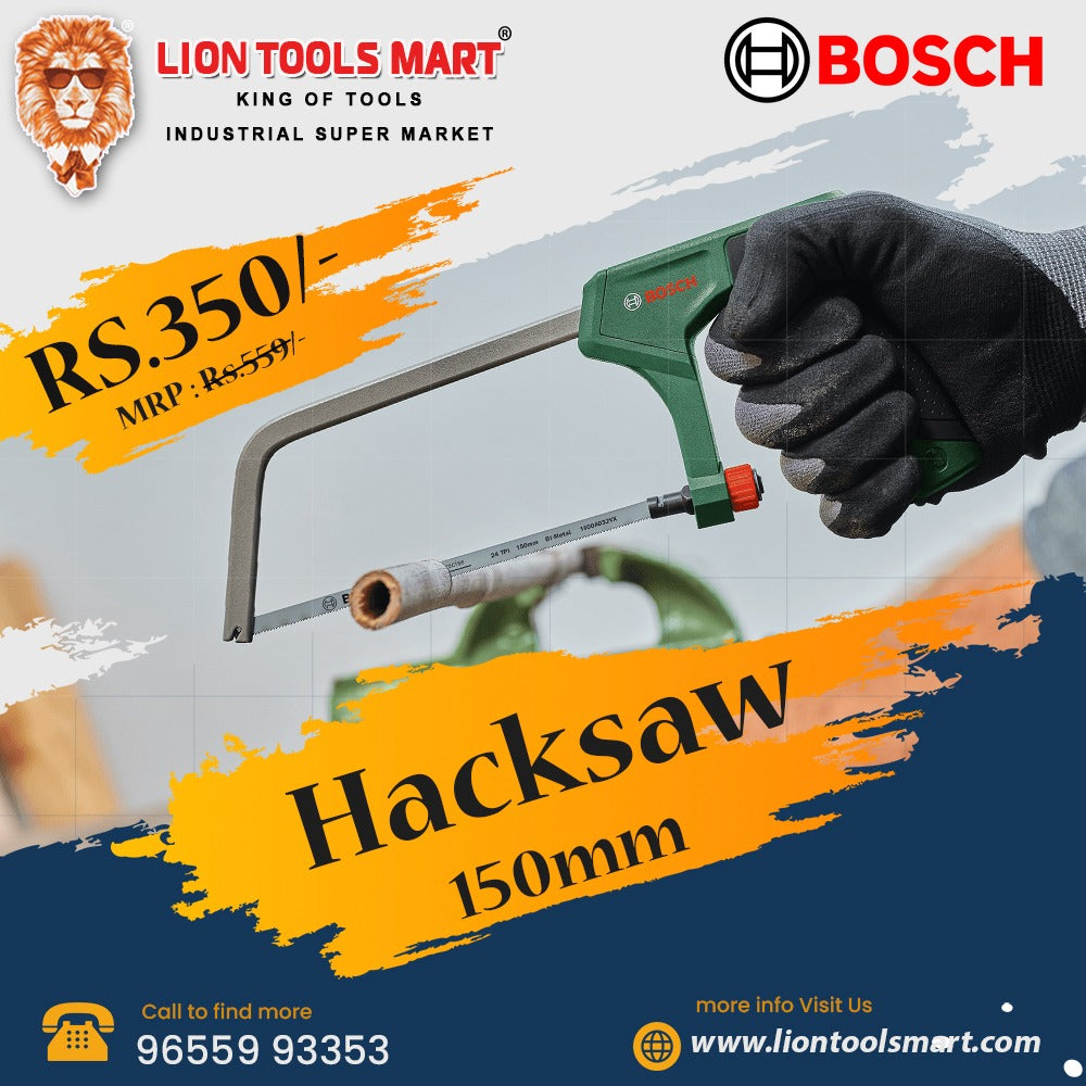 Hacksaw 150 mm: A Versatile Cutting Tool for Various Applications