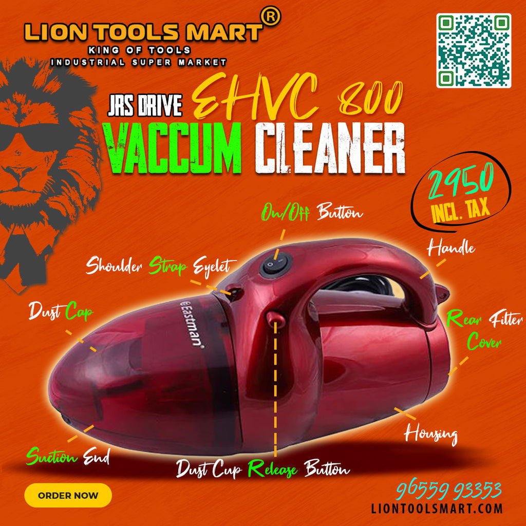 JRS Vaccum Cleaner EHVC-800. | Lion Tools Mart
