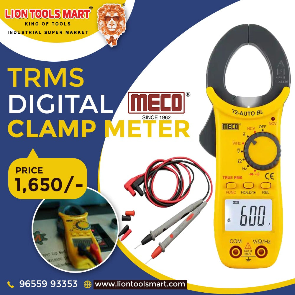 Meco TRMS Digital Clamp Meter: A Precise Tool for Electrical Measurements
