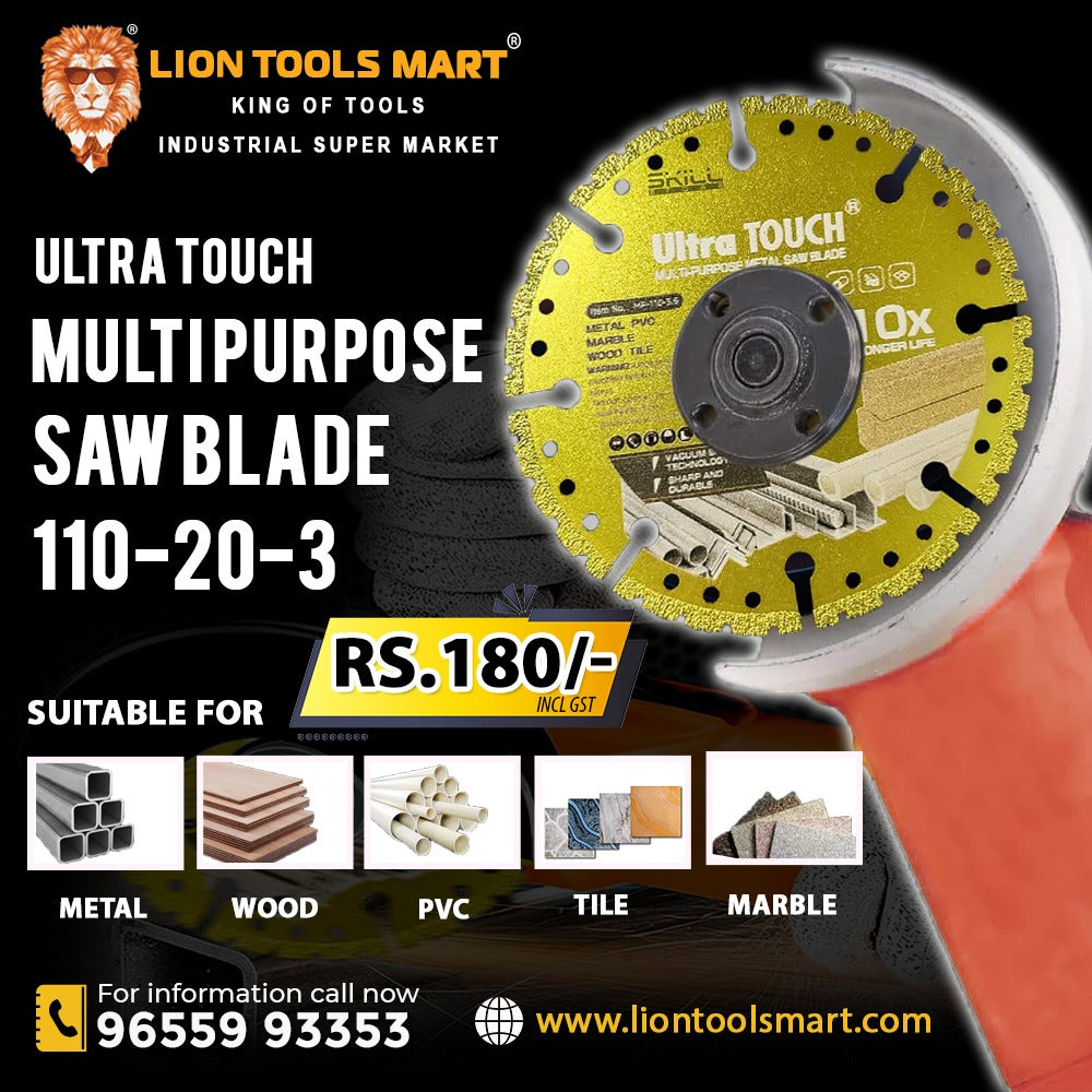 Ultra Touch Multi Purpose Saw Blade – One Blade for Every Job