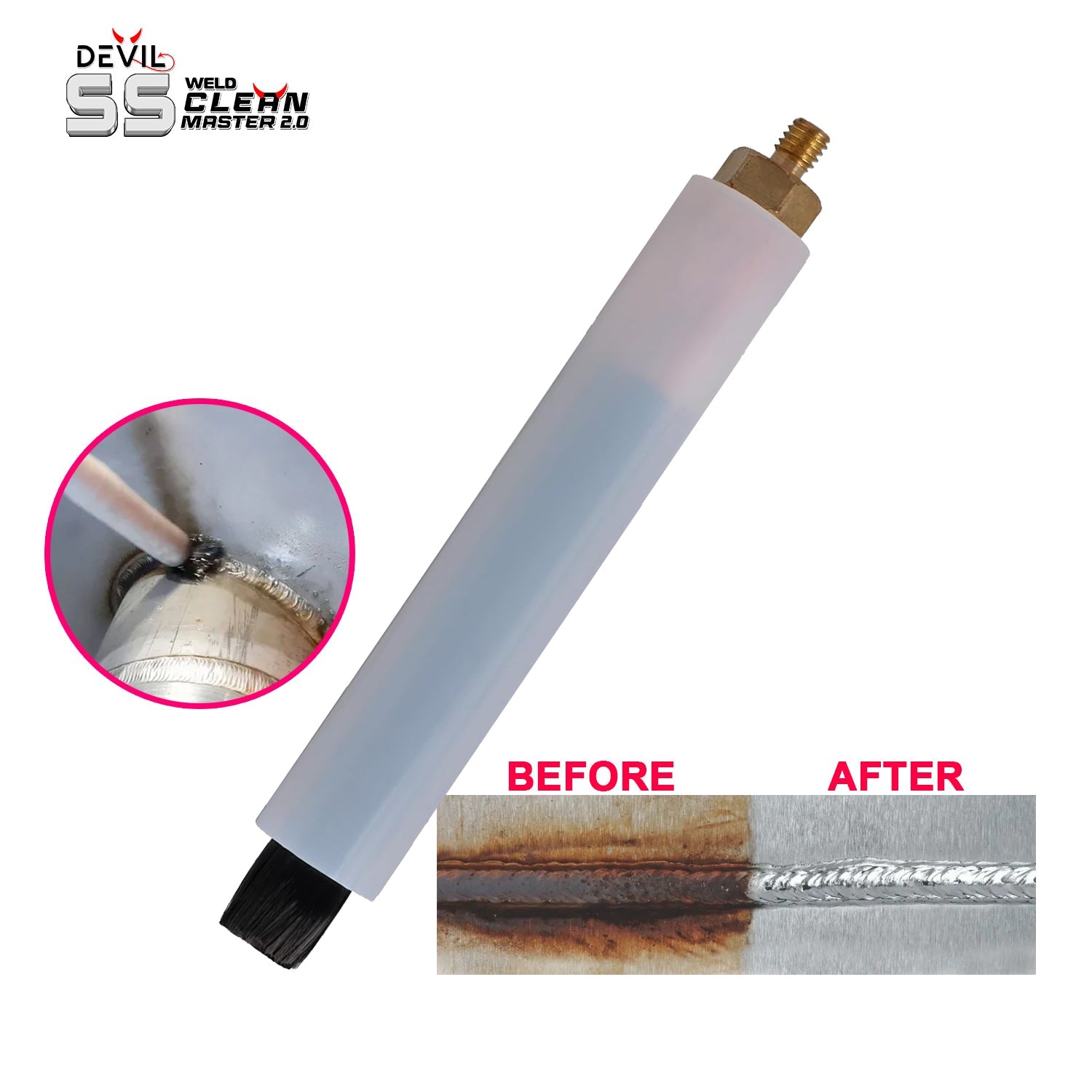 Introducing the Devil SS Weld Cleaning Brush: Revolutionizing Weld Cleaning and Polishing