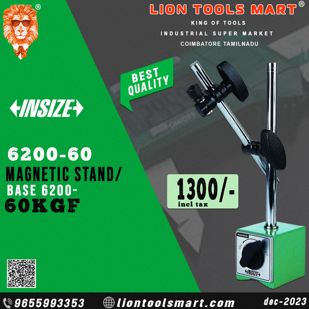INSIZE 6200-60 Magnetic Stand/Base Review: A Powerful and Versatile Tool...