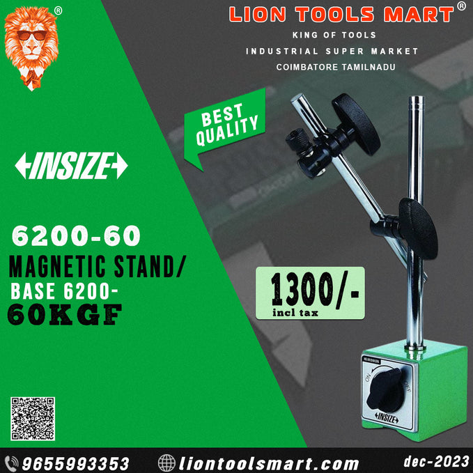 INSIZE 6200-60 Magnetic Stand/Base Review: A Powerful and Versatile Tool...