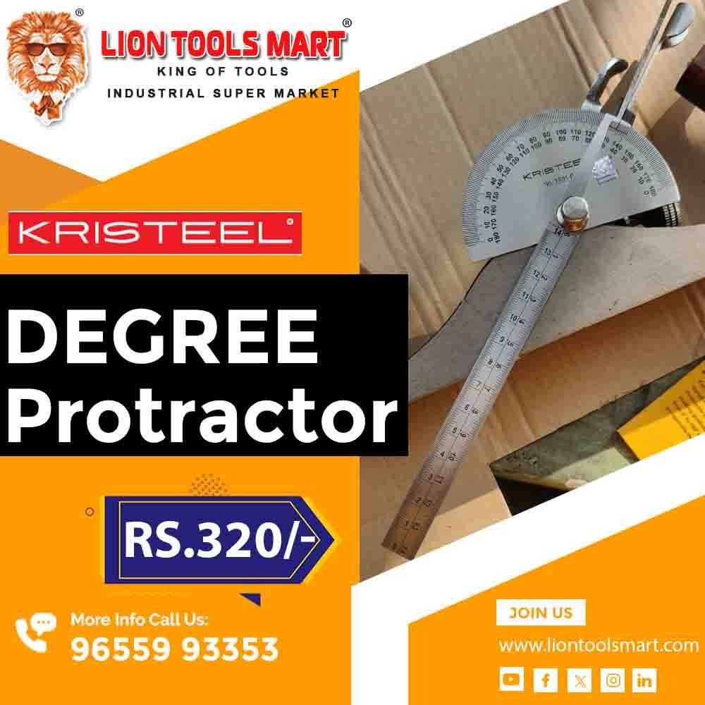 Kristeel Degree Protractor: A Precise Tool for Accurate Angle Measurements