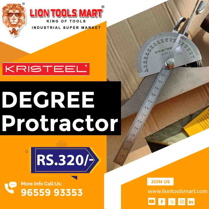 Kristeel Degree Protractor: A Precise Tool for Accurate Angle Measurements
