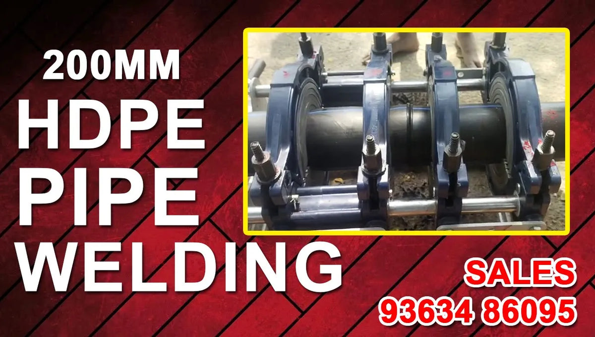 Welding Hdpe Pipe butt fusion welding machine