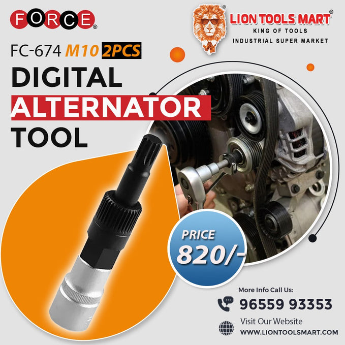 Force Digital Alternator Tool FC-674M10 2-Piece Set: A Comprehensive Solution for Alternator Testing and Maintenance