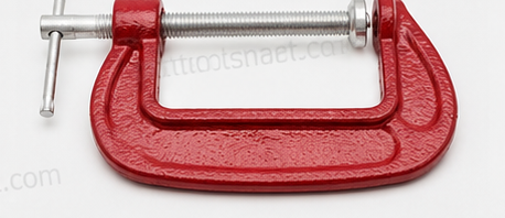 Vomb 3 Inch C-Clamp | Heavy Duty Cast Iron G Clamp for Woodworking & Metalworking