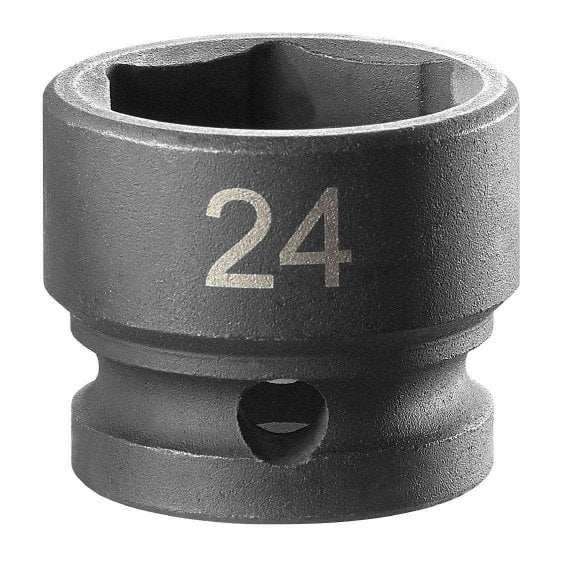 Craftshands 1/2 Inch Impact Socket | Heavy Duty CR-MO Drive Socket for Professional Use